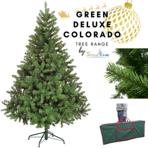 Christmas tree 7ft green - 7ft, bushy