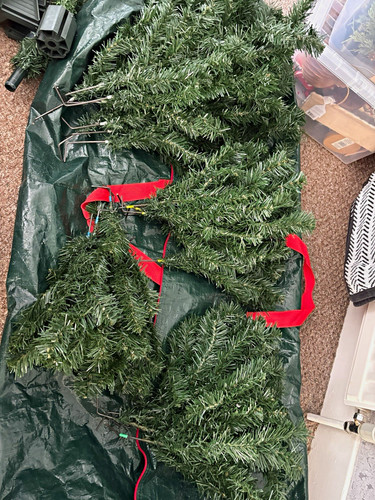 7ft artificial green christmas - 7ft,