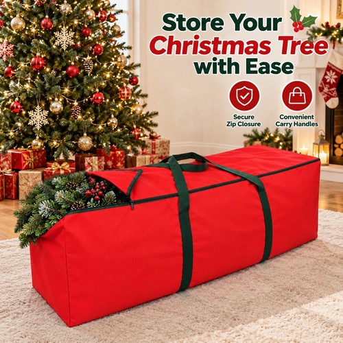 Christmas tree storage bag - christmas,